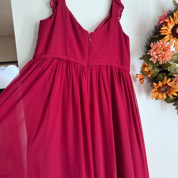 burgundy v neck sweater dress Women's Wish You Well Burgundy Sweater Dress
